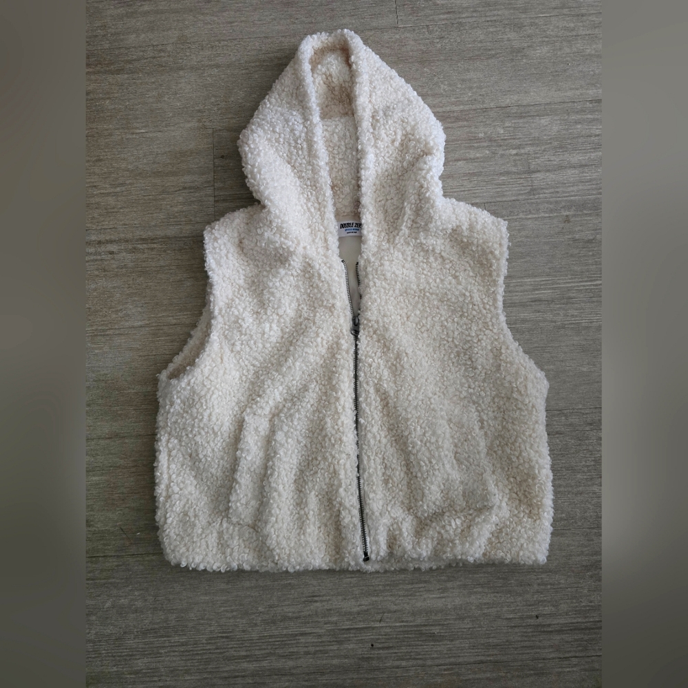Cozy Cream Sherpa Vest